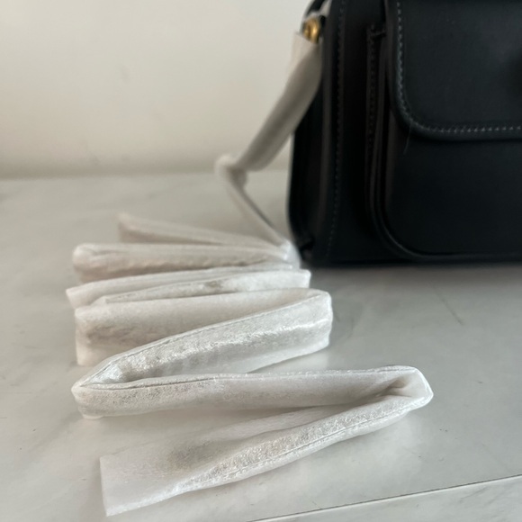 COACH The Safari Bag 
Black Mini Bag with Gold Clasp - Picture 6 of 8